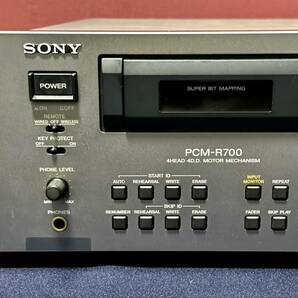 SONY/PCM-R700！DIGITAL AUDIO RECORDER for DAT ジャンク！！の画像2