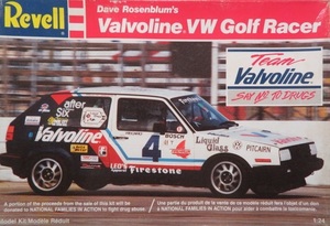 プラモデル 1/24 Revell 7192 - Valvoline VW Golf Racer