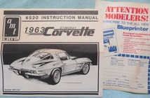 プラモデル 1/25 amt/ERTL 6520 - 1963 Corvette_画像8