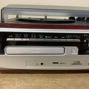 VERSOS ベルソス マルチレコードプレーヤー VS-M001 レコード・CD・ラジオ・カセットテープ ゆうパック100サイズ 発送 の画像6