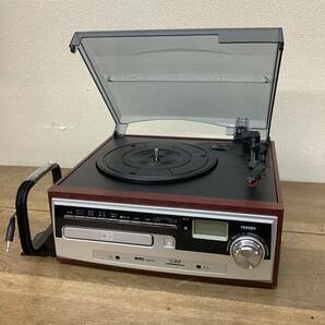 VERSOS ベルソス マルチレコードプレーヤー VS-M001 レコード・CD・ラジオ・カセットテープ ゆうパック100サイズ 発送 の画像1