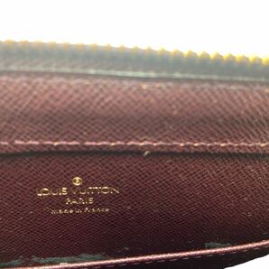 中古品 Louis Vuitton ルイヴィトン タイガ バイカル ストラップ付 セカンドバッグ アカジュ― ボルドー系 M30186 クラッチバッグの画像3