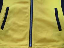 37 中古 Liberta リベルタ サッカースクール 130cm トレーニングウェア ジャージ 上下 セットアップ 子供用 ジャケット ズボン 紺 黄色_画像4