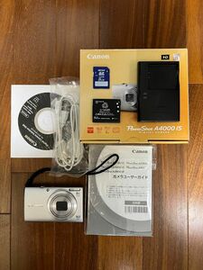 【美品・箱有り】Canon コンパクトデジタルカメラ PowerShot A4000 IS 