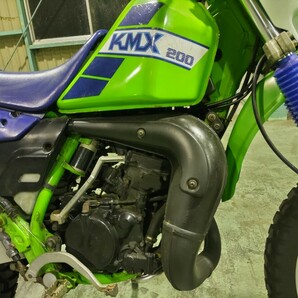 三重発 KMX200 書類有り レストアして数回走行しております MX200A 2スト かなり速いですの画像10