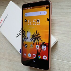 SHARP　AQUOS sense3 アクオスセンス3　美品です。　RAM4GB.ROM64GB 　 SH-02M　 LiteやBasicではございません 　　安心のドコモ製　