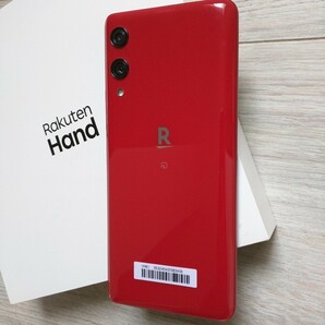 即決あり！ 送料無料  Rakuten Hand  楽天ハンド レッド 美品になります。 SIMフリー  RAM4GB.ROM64GB 電池良好の画像2