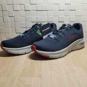 送料無料・新品未使用！！スケッチャーズ SKECHERS カジュアルシューズ スニーカー / ARCH FIT-TAKAR / ネイビー 定価14190円 26.5ｃｍ