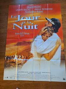 仏オリジナル超巨大ポスター■アラン・ドロン■アリエール・ドンバール■デイ・アンド・ナイト■未公開1997