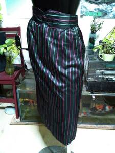 B /. woman .. san adult woman purveyor sexy lustre stripe skirt 