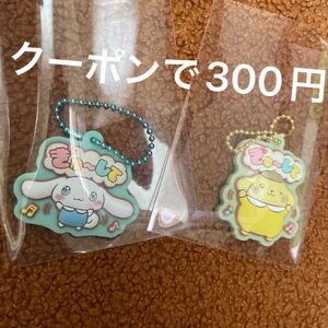 サンリオキャラクターズ ぷっくりラバマスグミ　2個セット ポムポムプリン　シナモンロール