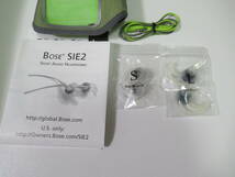 イヤホン/有線/ボーズ/BOSE/sport headphones/スポーツ/グリーン/アームバンド付き/SIE2/中古品/_画像3