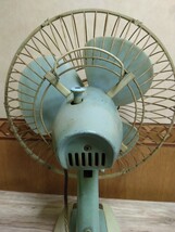 NATIONAL ELECTRIC FAN　ナショナル　扇風機　昭和レトロ　アンティーク　動作_画像6