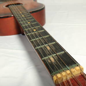 AUROS No.102 アコースティックギター スロテッドヘッド 0フレット仕様 ブランコテールピース 楽器/160サイズの画像6