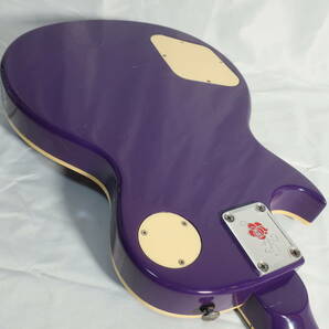 Gypsy Rose レスポールタイプ ミニエレキギター パープル ケース付き ジプシーローズ 楽器/160サイズの画像9