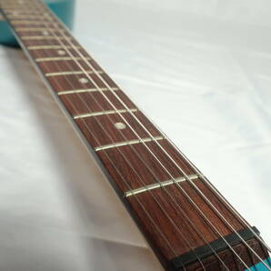 FERNANDES ZO-3 エレキギター ケース付き メタリックブルー(深いシアン系) フェルナンデス 楽器/140サイズの画像5