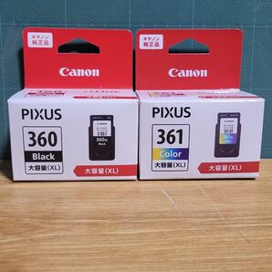 キャノン Canon 純正インクカートリッジ BC-360XL BC-361XL セット