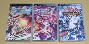 【送料無料】【PSP】 ファンタシースターポータブル 3点セットまとめ売り