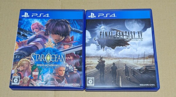 【送料無料】【PS4】 ファイナルファンタジーXV ファイナルファンタジー15 スターオーシャン5 2点セットまとめ売り