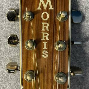 ◎モーリスMORRIS☆MD-525 アコースティックギター☆トップ単板☆ の画像6