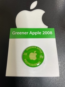 2008 год Apple оригинальный Apple Greener значок редкий коллекция collector 