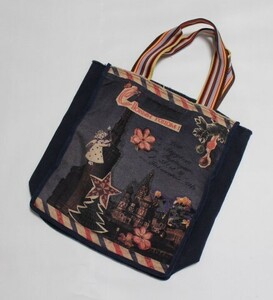  Paul Smith jeans *Paul Smith JEANS* canvas tote bag |used