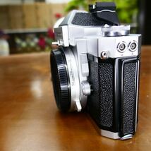  Nikon フィルムカメラボディ Nikomat FTN 前期機械動作確認済！露出計未確認！あたりナシ！モルト劣化ファインダー内ゴミジャンク！_画像5