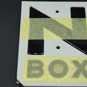 N-BOX 純正オプション 黒 ブラック エンブレム 新品未使用 JF3 JF4 の画像3