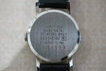 SEIKO セイコー 2C21-0130 クオーツ 腕時計 風防小傷有 ベルト社外品 動作未確認 5439_画像3