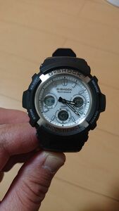 CASIO G‐SHOCK AWG-M100S-7AJF 腕時計 カシオ 電波ソーラー アナログ デジタル 