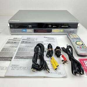 [送料無料&動作品&美品] ★早いもの勝ち★ Panasonic パナソニック 250GB HDD内蔵VHS一体型 DVDレコーダー 地デジ DMR-XP20V シルバーの画像1