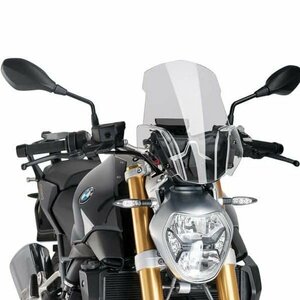 在庫あり Puig 8168W スクリーン バイザー BMW R1200R (15-18) [クリア/ショート] プーチ NEW GENERATION