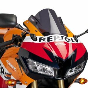 在庫あり Puig 6478F スクリーン HONDA CBR600RR (13-17) [ダークスモーク] プーチ レーシング タイプ