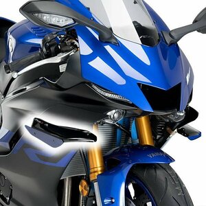 在庫あり Puig 1946A サイドスポイラー ウイングレット [ブルー] YAMAHA YZF-R6 (17-20) プーチ