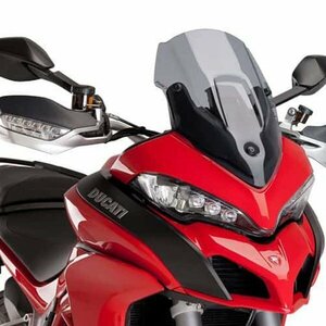 在庫あり Puig 7622H スクリーン DUCATI MULTISTRADA1200 / MULTISTRADA1200S (15-17/17-20) [スモーク] プーチ レーシング タイプ