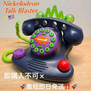 ☆ 即購入不可× Nickelodeon 1996年製　ニコロデオン　トークブラスター　ビンテージ　電話機☆