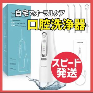口腔洗浄器 新品 ジェットウォッシャー 充電式 IPX7防水 口腔洗浄機器 
