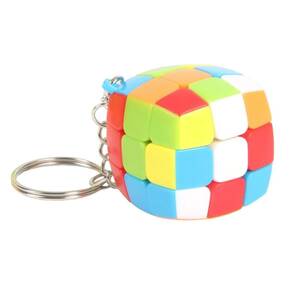  Cube key holder intellectual training toy Magic Cube Rubik's Cube 