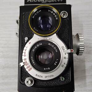 RICOH/リコー super 44/スーパー44 1:3.5 6cm 二眼レフ 現状品 動作未確認 中古 ジャンクの画像3