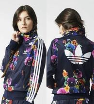 廃盤 美品 adidas originals トラックジャケット M パンジー柄_画像3