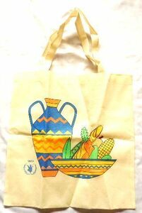 ★非買品★WFP トートバッグ エコバッグ 手提げ 38×38cm 未使用新品 送料94円♪