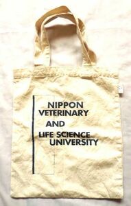 ★非買品★NVLU トートバッグ エコバッグ 手提げ 25×29cm 無漂白 未使用新品 送料140円♪