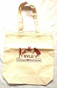 ★非買品★NVLU トートバッグ エコバッグ 手提げ 35×31×10cm 未使用新品 送料185円♪