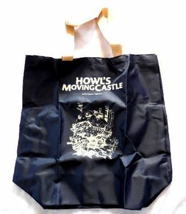 ★激レア特価品★HOWL'S MOVING CASTLE ハウルの動く城 トートバッグ エコバッグ 手提げ 39×30×16cm 未使用新品 送料140円♪