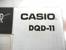 ★G.W.特別企画★CASIO カシオ WAVE CEPTOR 電波時計 (型番:DQD-11) 未使用新品 取扱説明書付き 訳あり特価品 送料510円♪_画像5