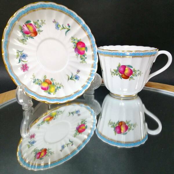 美品◇自宅保管 スポード トラップネルスプレイズ カップ＆ソーサー SPODE Trapnell Sprays