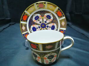  unused * home storage Royal Crown Dubey Old i Mali cup & saucer Royal Crown Derby