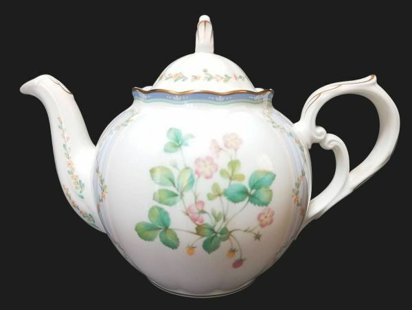 未使用◇自宅保管 ノリタケ フローラルビラ ポット NORITAKE floral villa