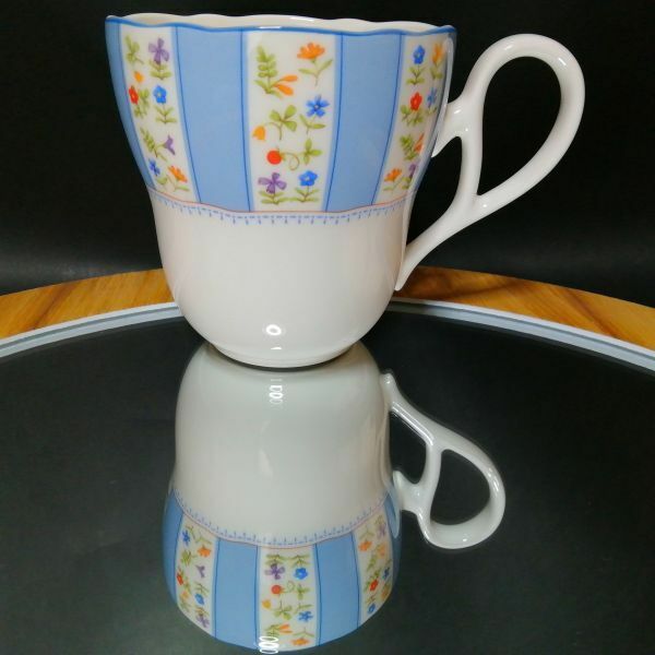 未使用◆自宅保管 ノリタケ トゥルーラブ マグカップ ブルー NORITAKE TRUELOVE