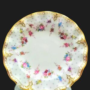 20CM 未使用◇自宅保管 ロイヤルクラウンダービー ロイヤルアントワネット プレート Royal Crown Derby Antoinette